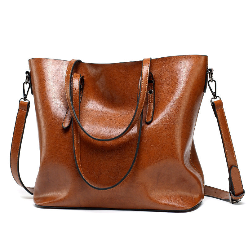 Levoire | Sac Fourre-Tout En Cuir Huilé