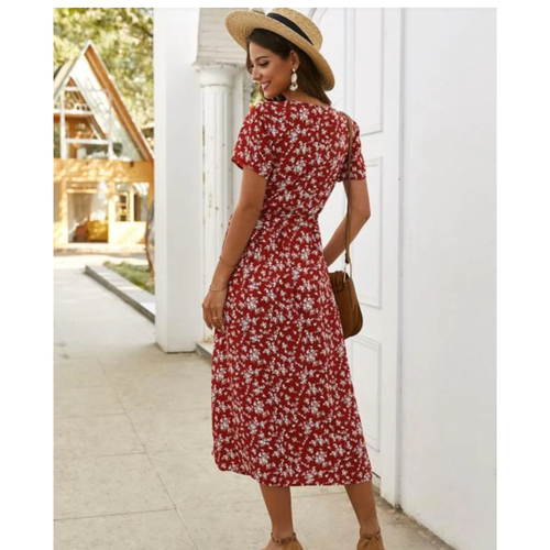 Levoire | Robe midi à nouer pour femmes