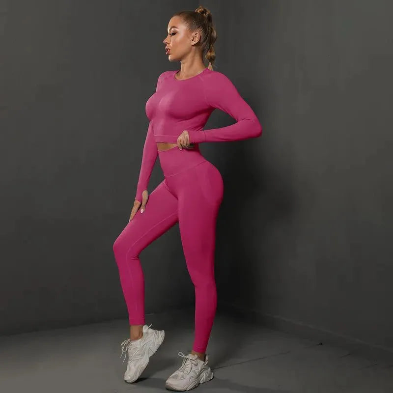 Levoire | Pantalons de yoga et haut parfaits Rose rosaire