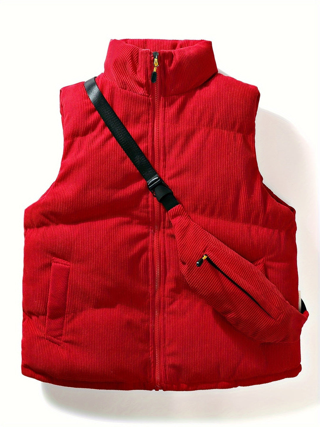 Levoire | Rento Taille Haute Gilet Avec Sac Croisé Rot