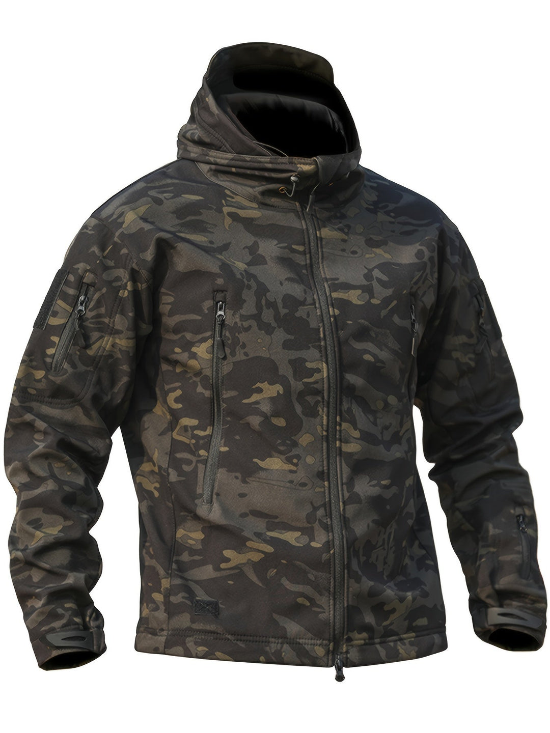 Levoire | Veste Imperméable Pour Hommes Avec Motif Camouflage