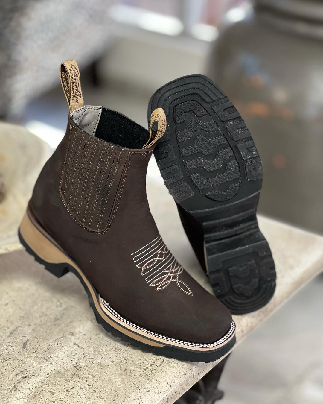 Levoire | Bottes Cowboy à Double Densité avec Confort Ergonomique pour Aventuriers