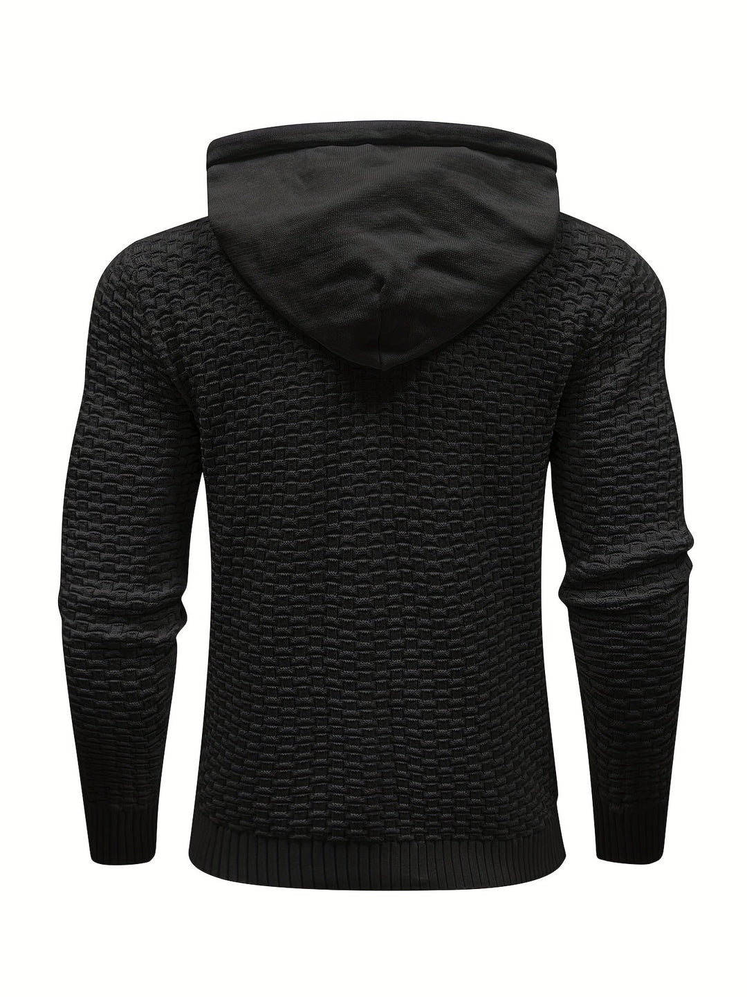 Levoire | Sweat À Capuche Tricoté Chaud Au Style Rétro