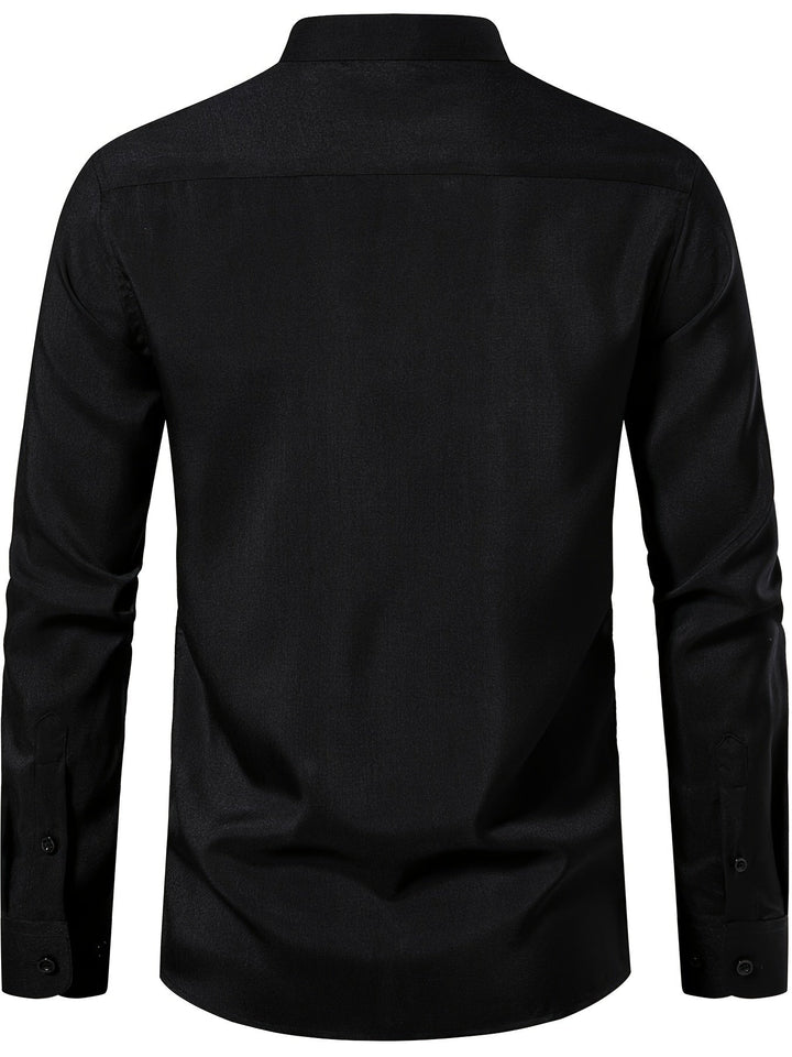Levoire | Chemise Décontractée Légère À Manches Longues Pour Hommes