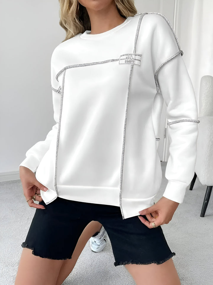 Levoire | Hoodie Ribbe Asymétrique