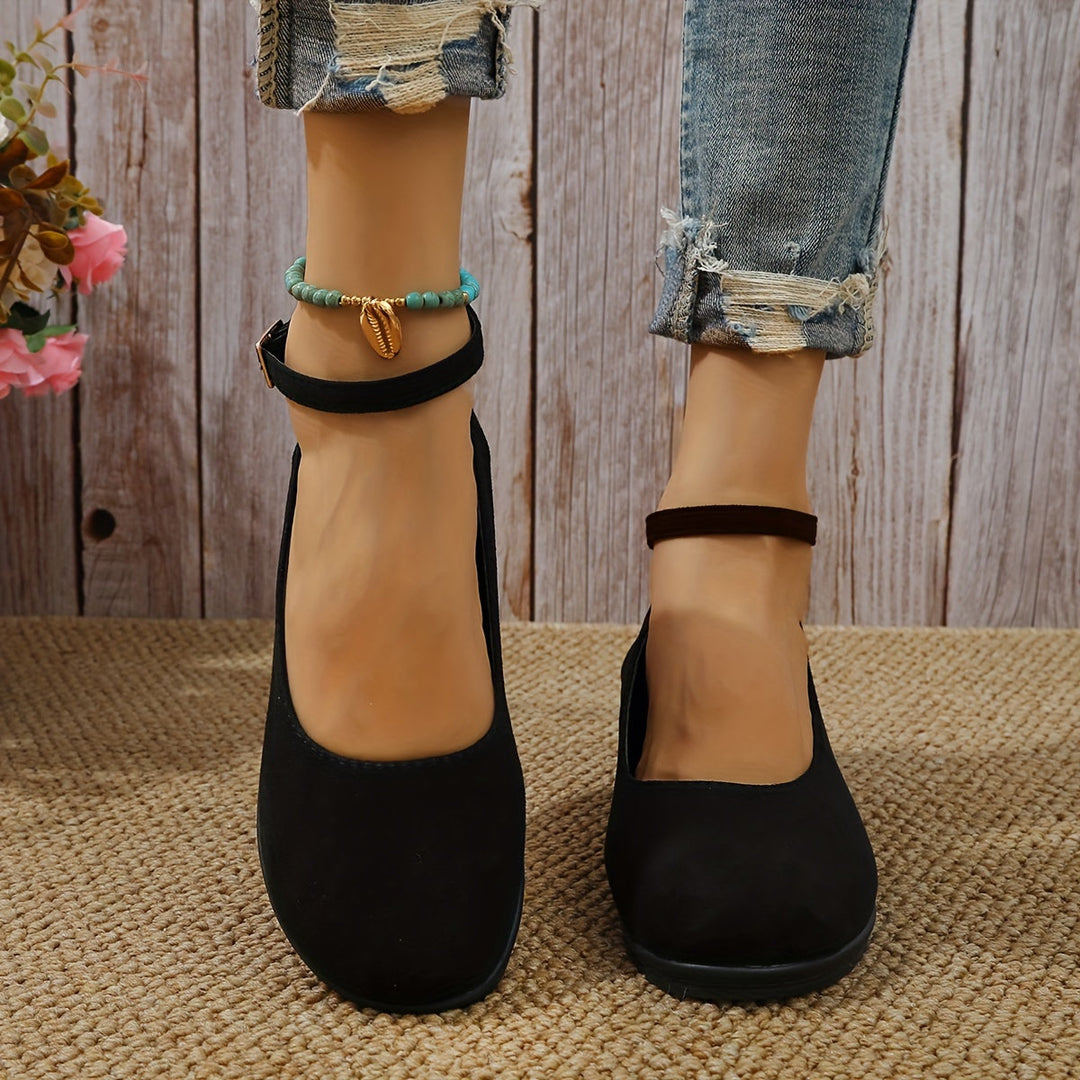 Levoire | Femme Classiques Mocassins À Talon Wedge Avec Semelle En Pu Confortable