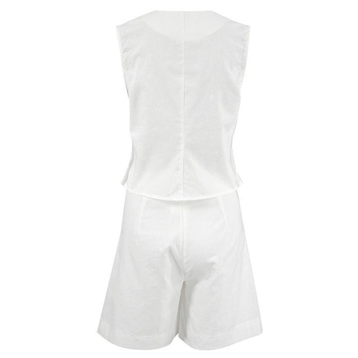 Levoire | Ensemble De Gilet Et Shorts Sur Mesure