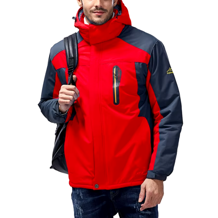 Levoire | Vestes D'Hiver Chaudes Pour Hommes Rouge