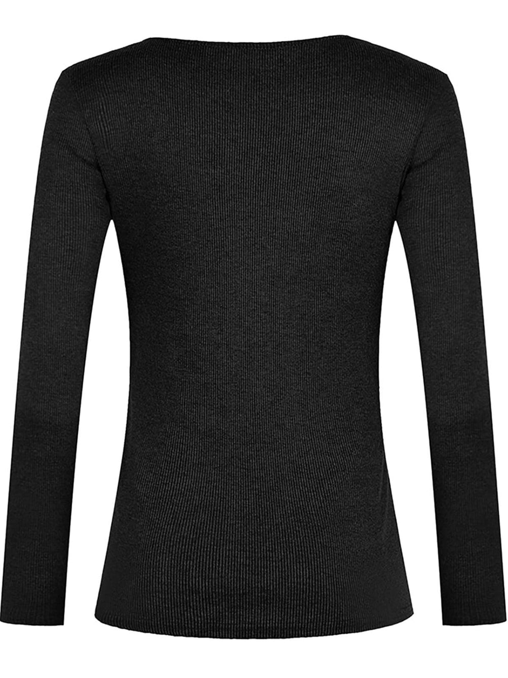 Levoire | Koko Demi Bouton T-shirt à Manches Longues