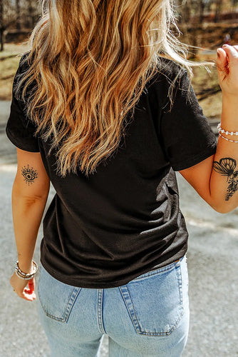 Levoire | Taille complète Ghost Col rond T-shirt à manches courtes