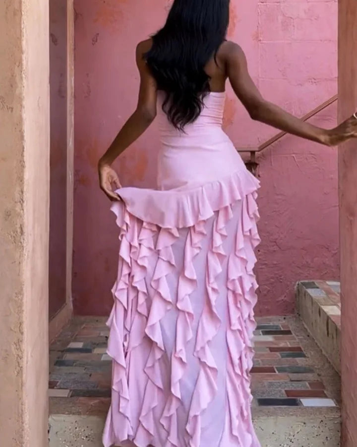 Levoire | Robe D'Été Moderne À Manches Longues Décontractée Et Légère