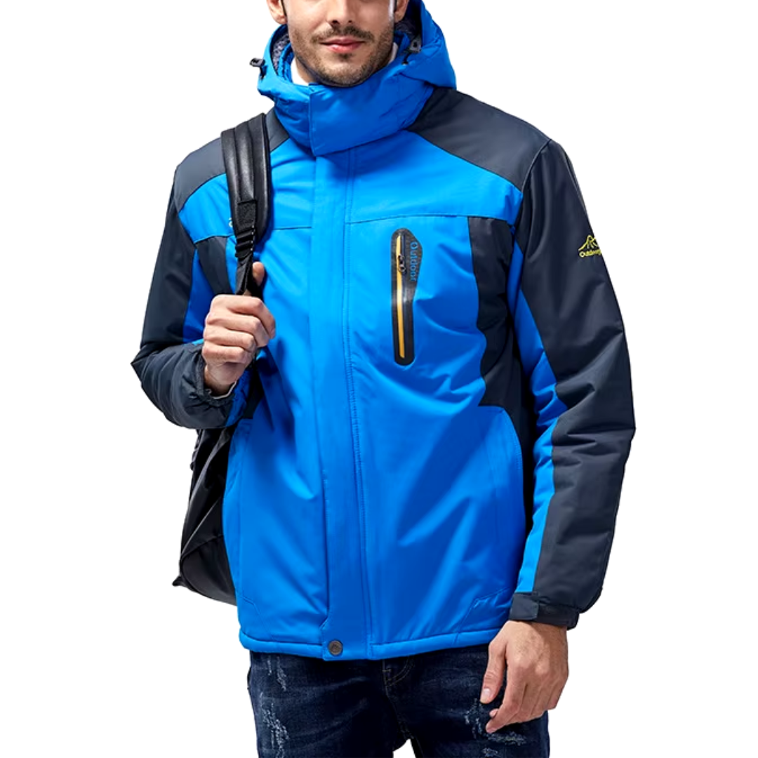 Levoire | Vestes D'Hiver Chaudes Pour Hommes Bleu