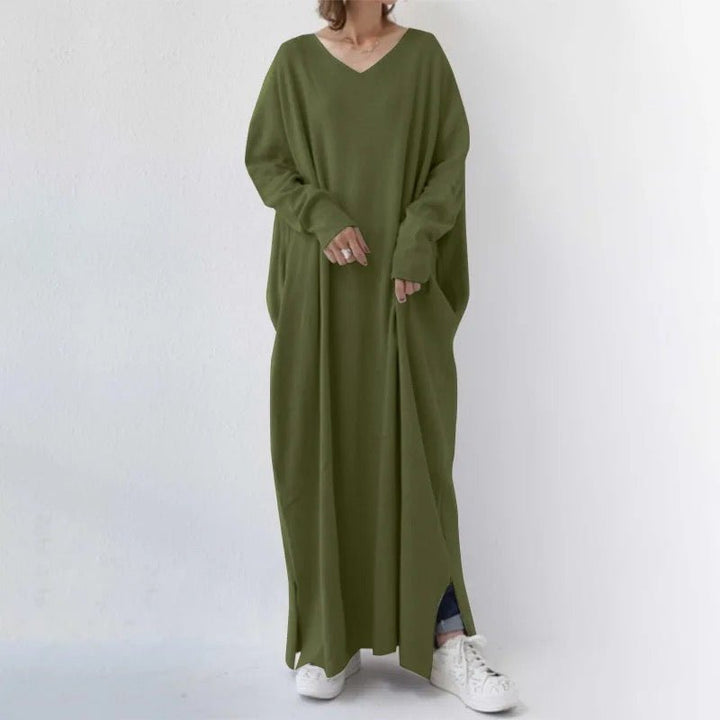 Levoire | Robe longue à manches longues Vert