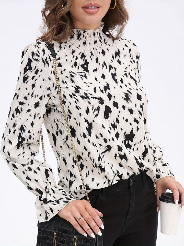 Levoire | Chemise À Imprimé Parfait Et Col Montant