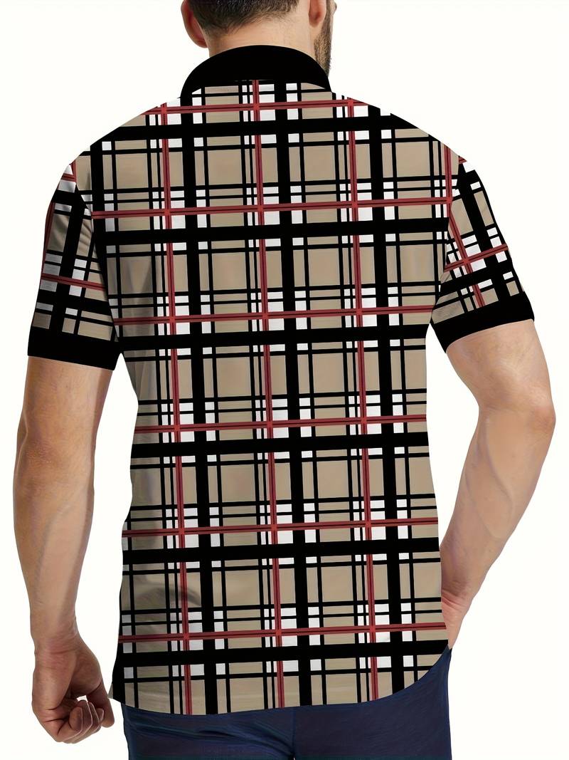 Levoire | Chemise Avec Motif À Carreaux Graphiques