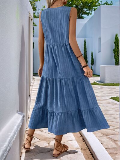 Levoire | Robe À Épaulettes Décoratives À Encoches