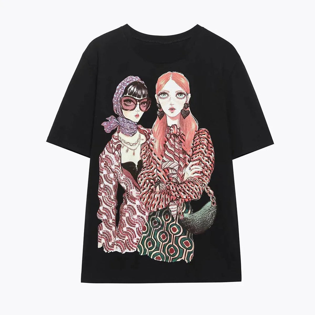 Levoire | t-shirt imprimé à manches courtes pour femmes Image 12