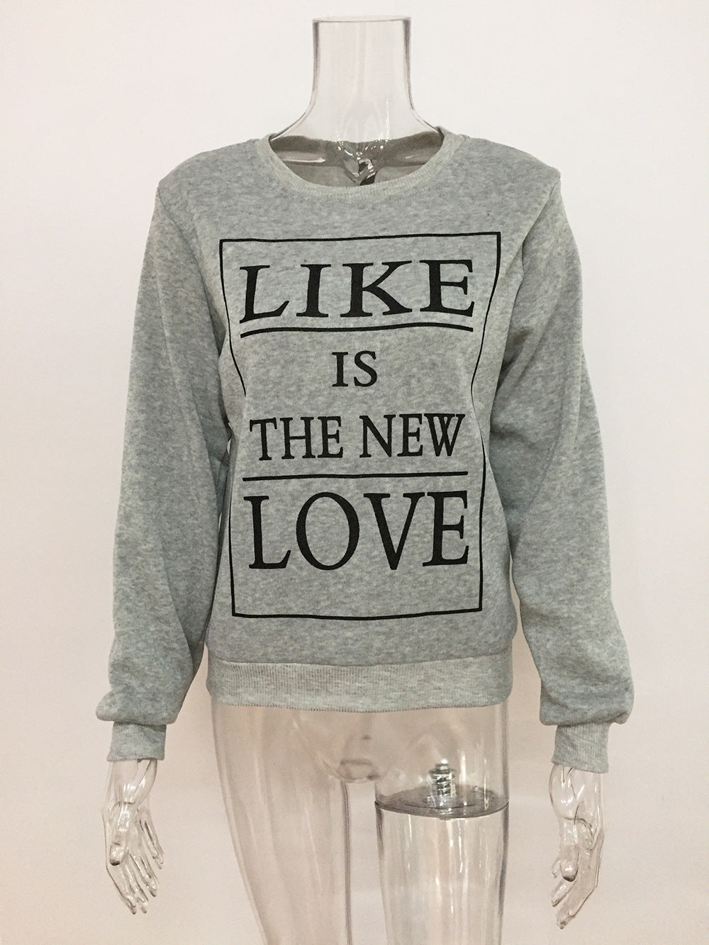 Sweat-shirt pour femmes avec lettrage créatif et coupe décontractée Levoire