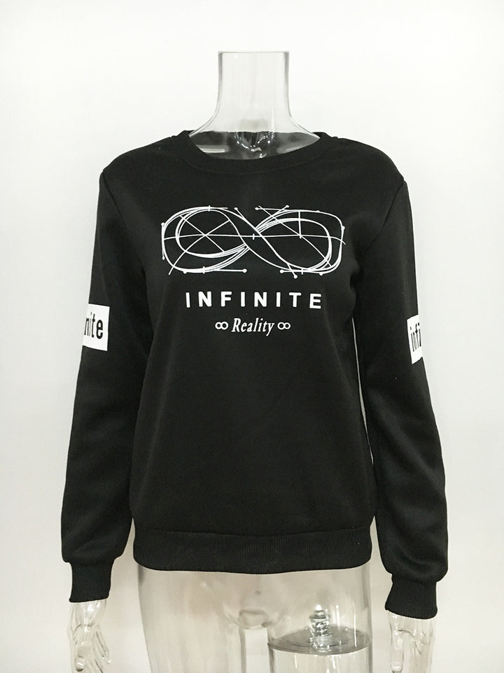 Sweat à capuche pour femmes avec un design créatif de boucle infinie et une coupe confortable Levoire