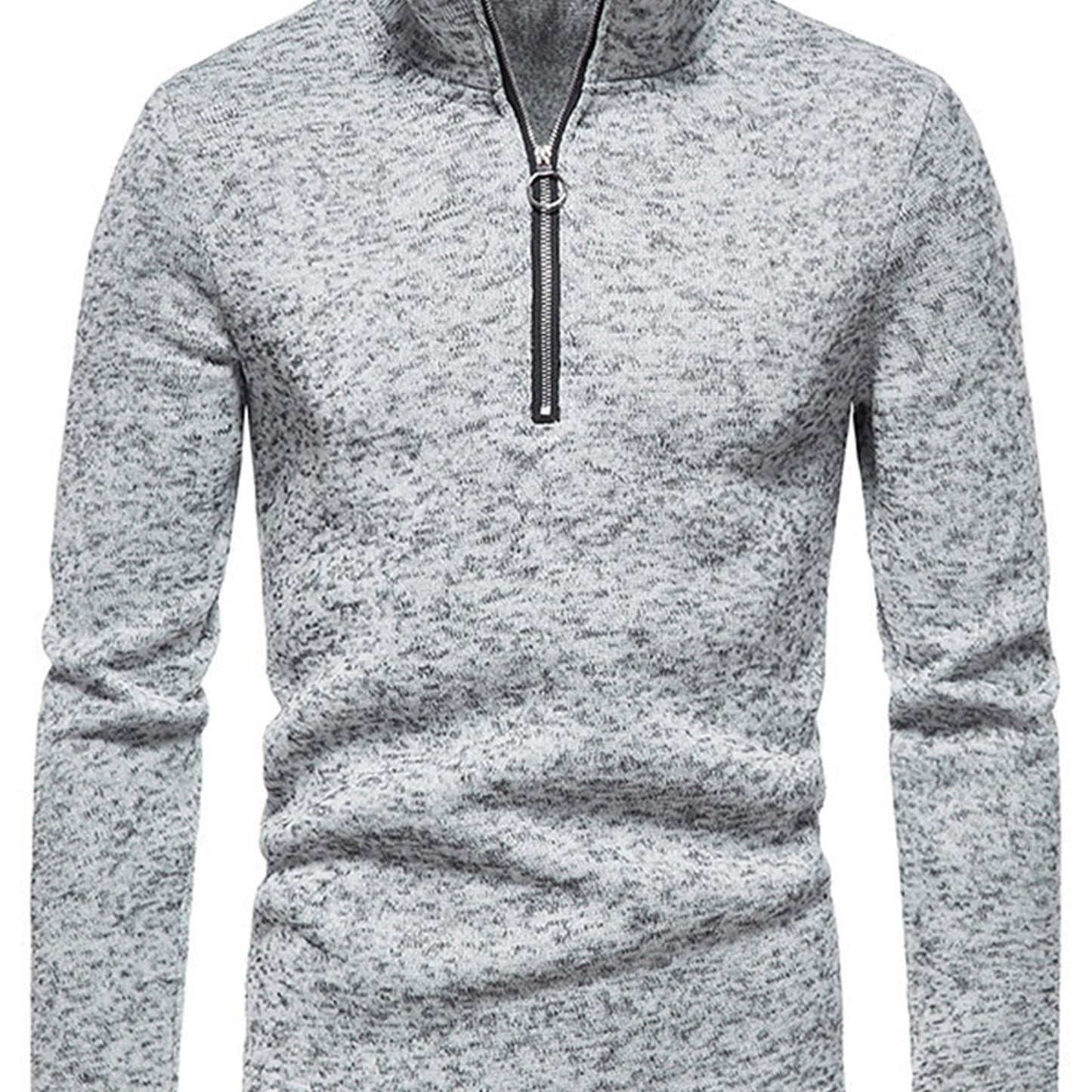 Levoire | Costumes En Tricot Pour Hommes Avec Zip À Mi-Hauteur Et Col Montant