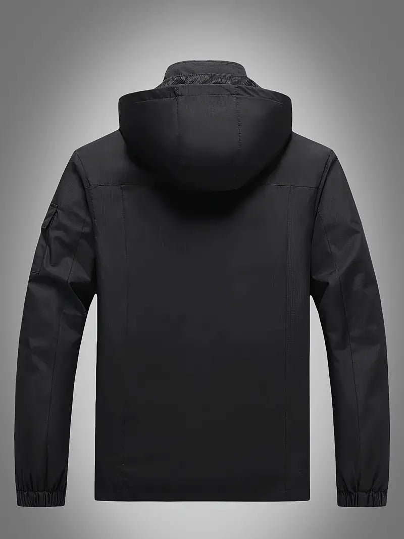 Levoire | Veste À Capuche Imperméable À Manches Longues Avec Poches
