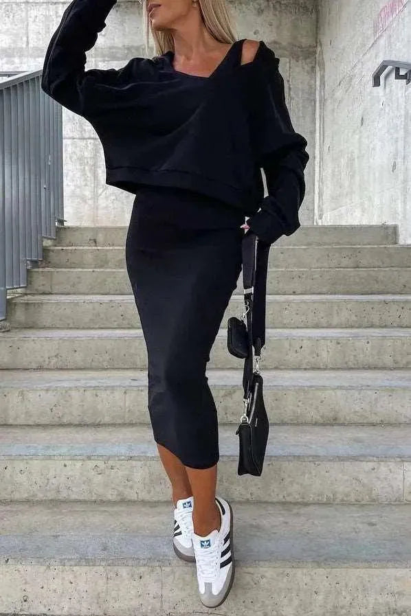 Levoire | Robe femme Casual Noir