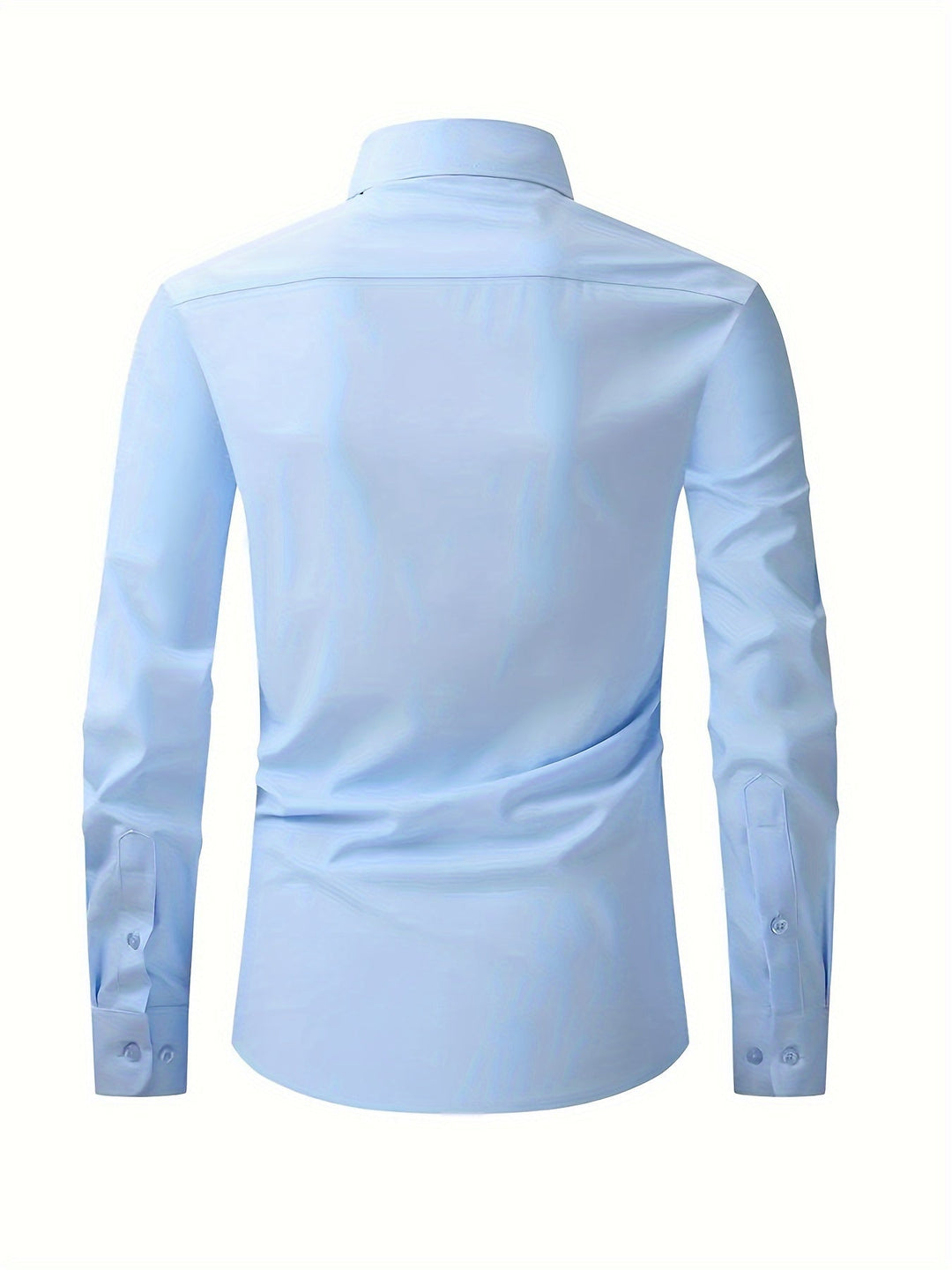 Levoire | Chemise Pour Homme Unie Avec Col Retourné