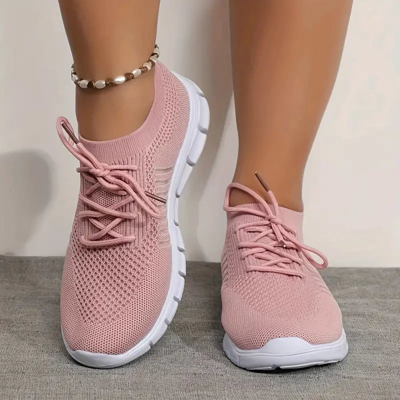 Levoire | Chaussures En Maille Orthopédique Pour Femmes Rosa