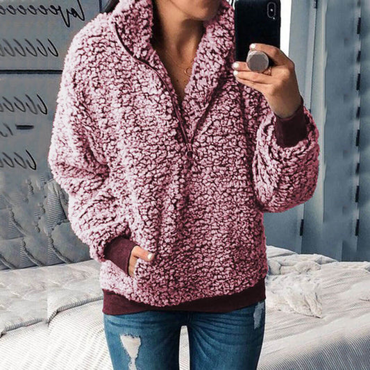 Levoire | Sweat à capuche souple et isolant Rouge