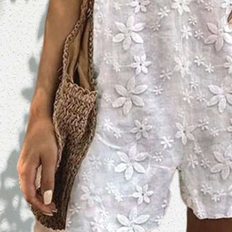 Levoire | Rento combinaison avec des nœuds en dentelle et une sangle