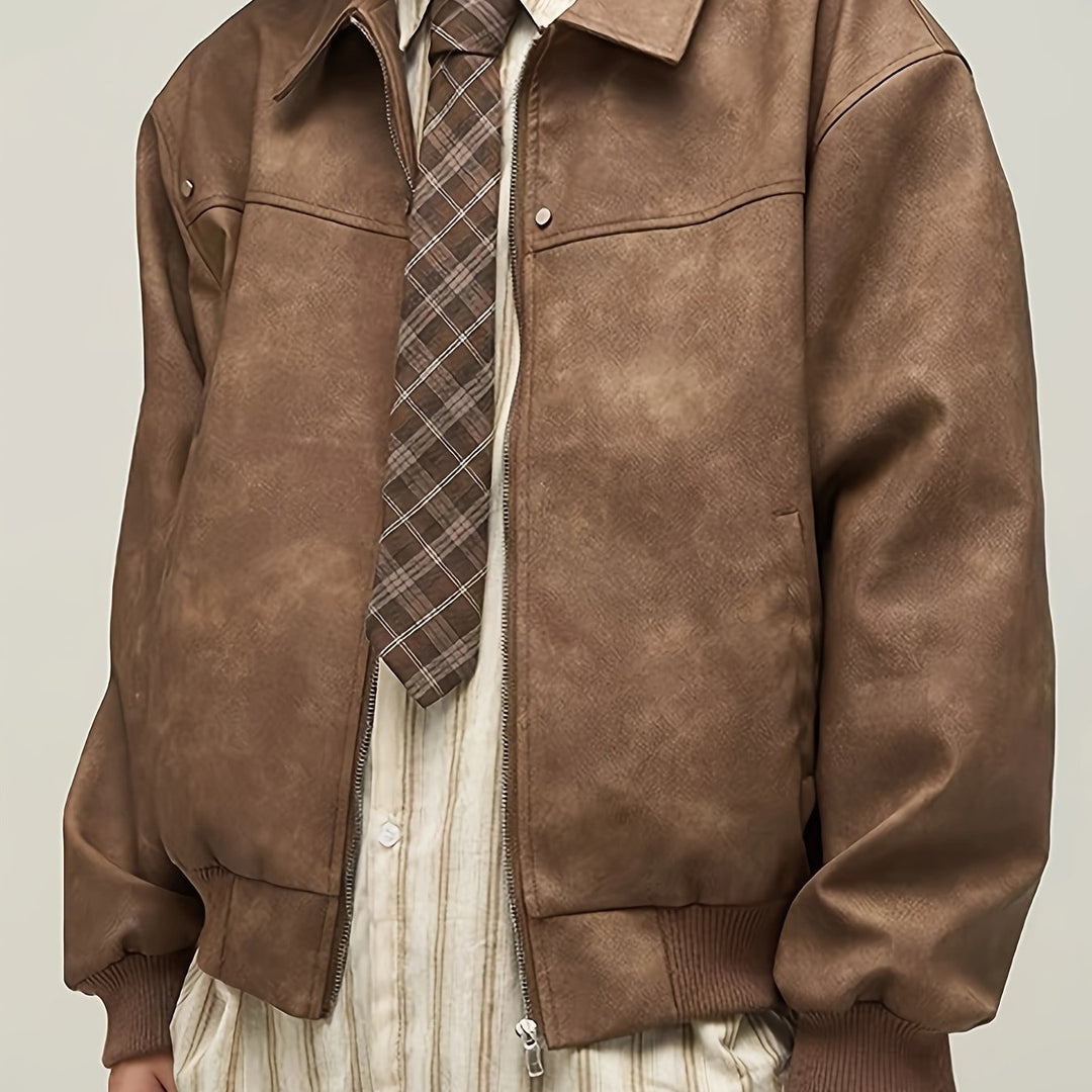 Levoire | Brun Collection De Vin Inspirée Hommes Veste