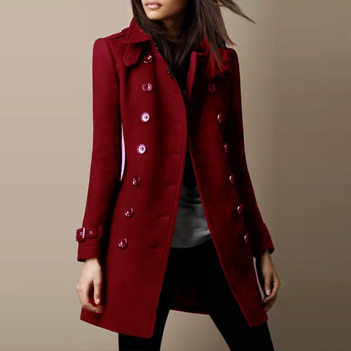 Levoire | Manteau Élégant Pour Femmes En Bleu Royal Rot