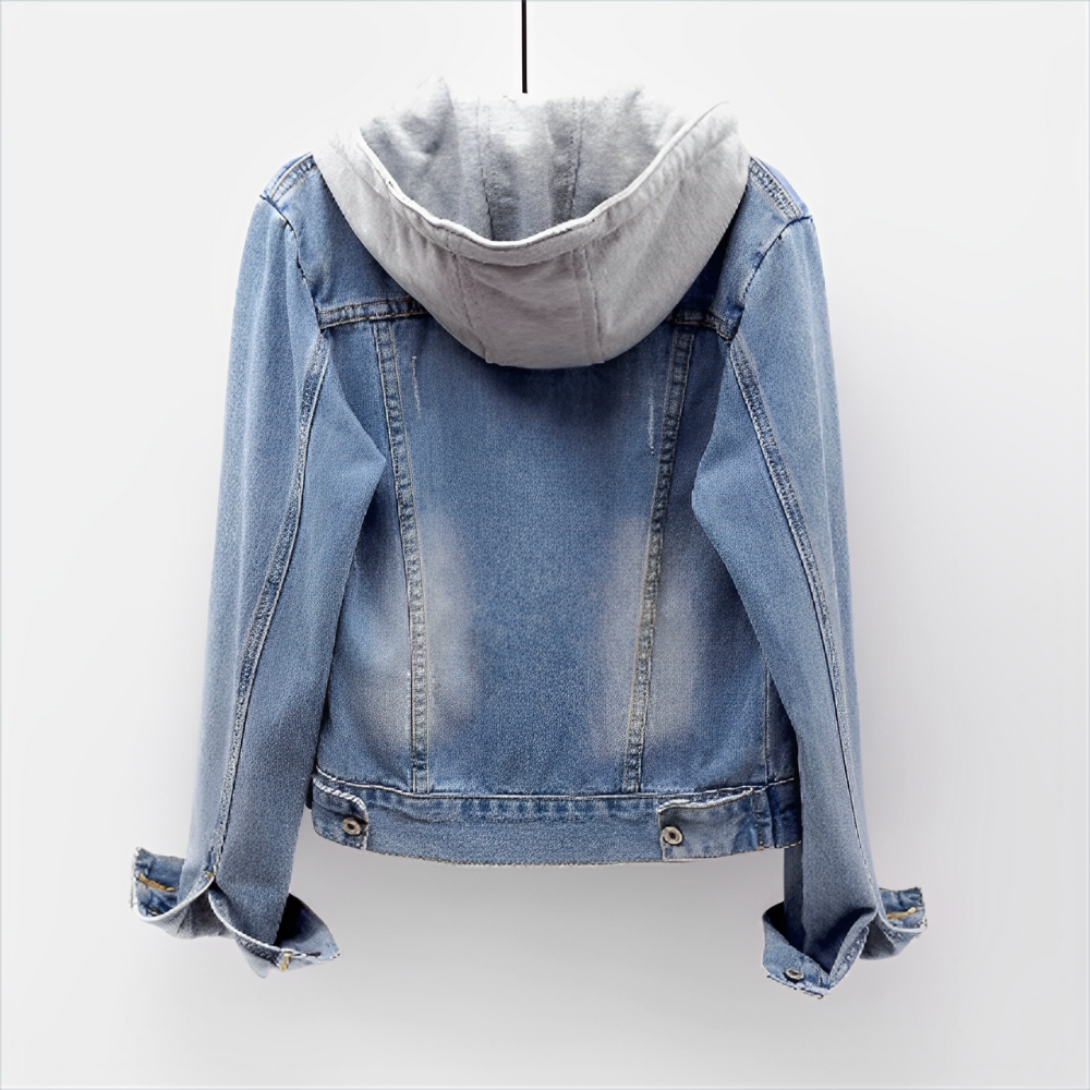 Levoire | Veste En Jean Avec Capuche Pour Femmes
