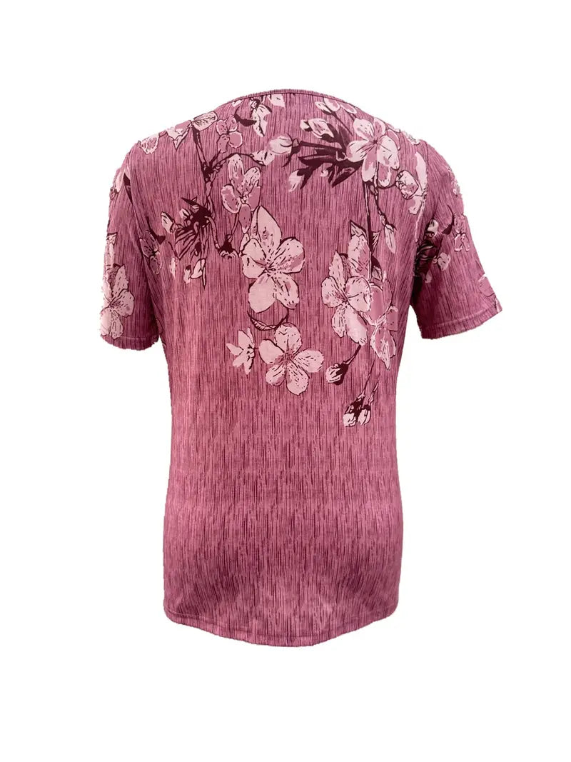 Levoire | T-Shirt À Manches Courtes Avec Imprimé Floral