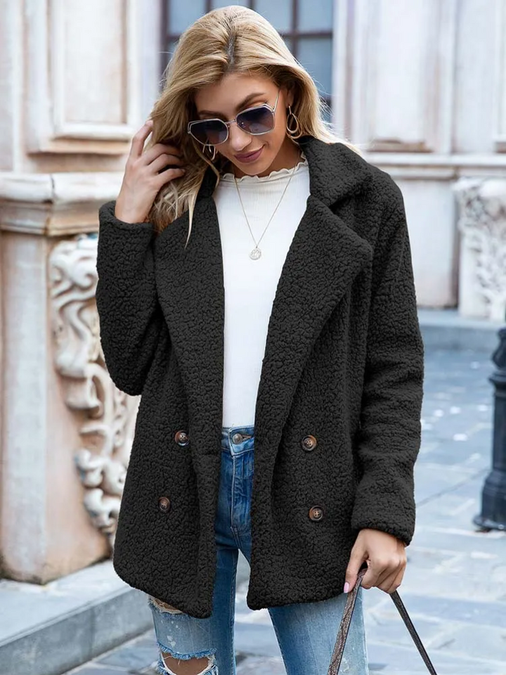 Levoire | Veste Teddy Chaude Et Tendance Noir