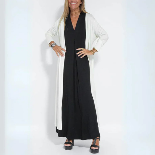 Levoire | Robe maxi minimaliste pour des soirées d'été détendues
