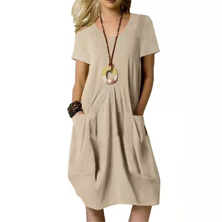 Levoire | Robe de femme longueur genou Khaki