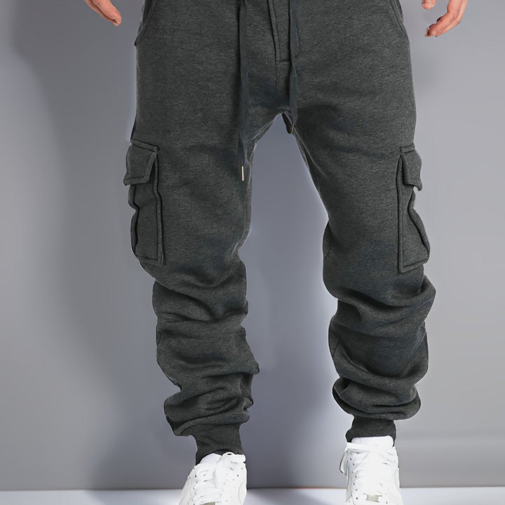 Levoire | Combinaison De Pantalons De Sport Pour Hommes Avec Cordon Et Poches Latérales