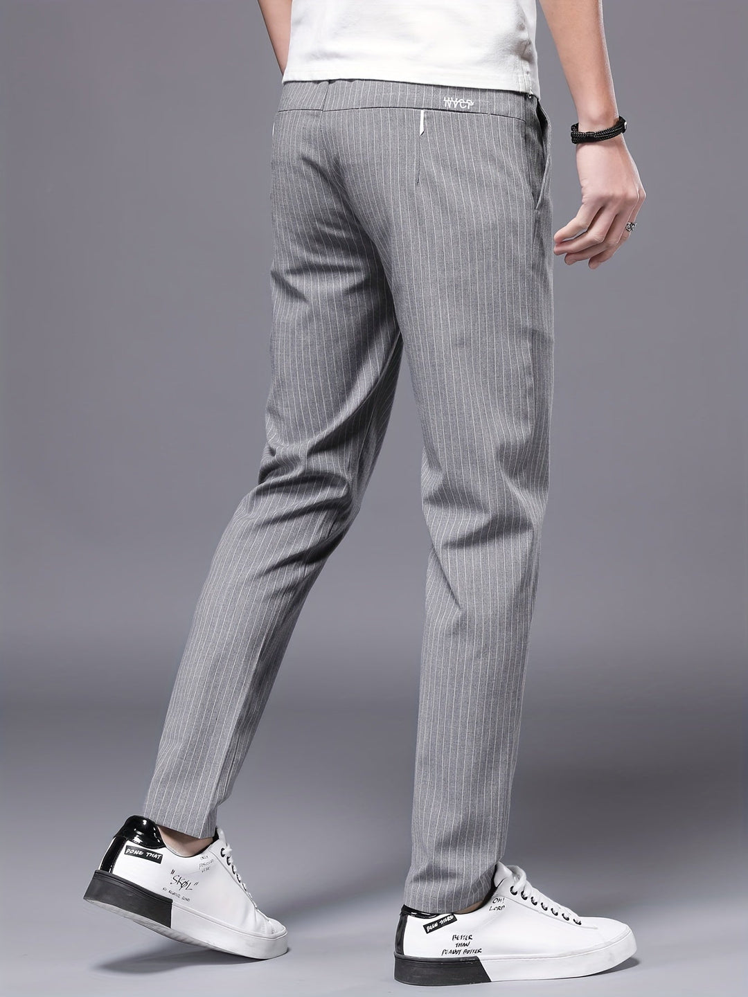 Levoire | Pantalons Stretch Slim Fit À Jambe Droite