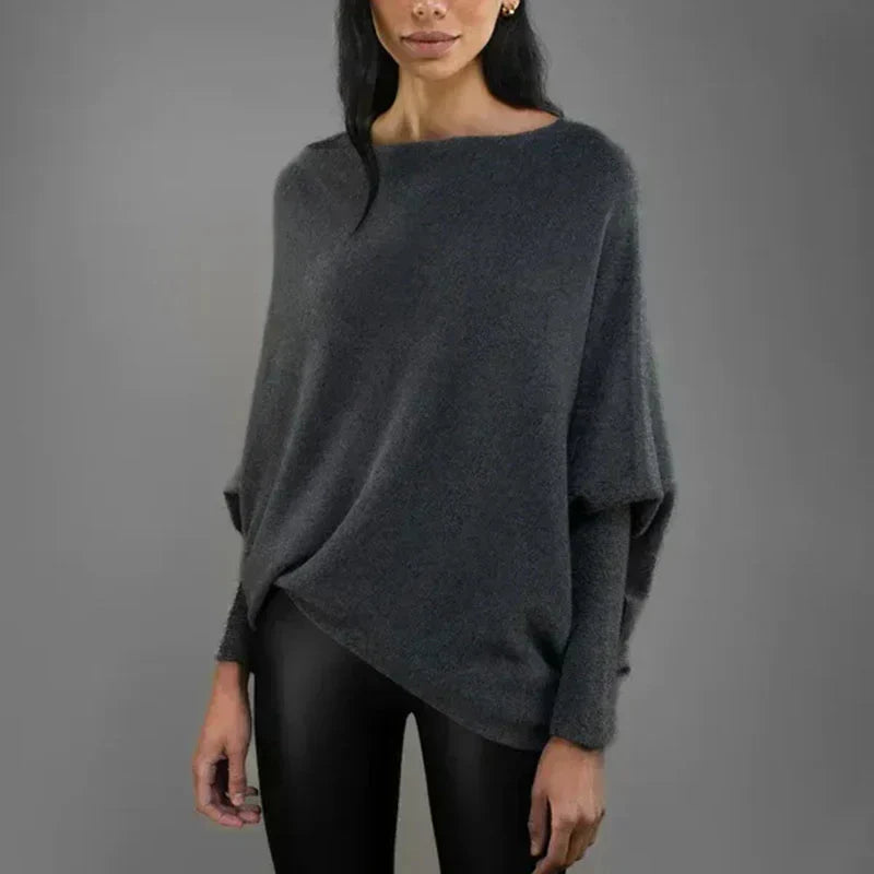 Levoire | Pull Luxueux Pour Femmes Pour Un Look Raffiné Gris foncé