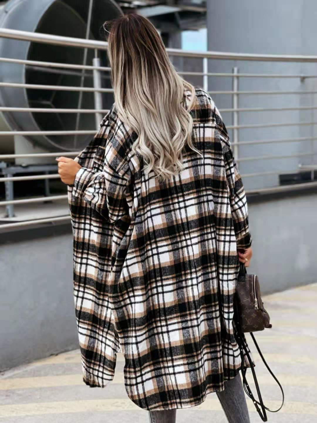 Levoire | Manteau Carreauté Plus Long