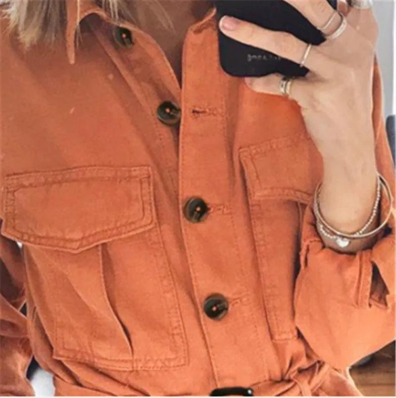 Levoire | Combinaison décontractée orange