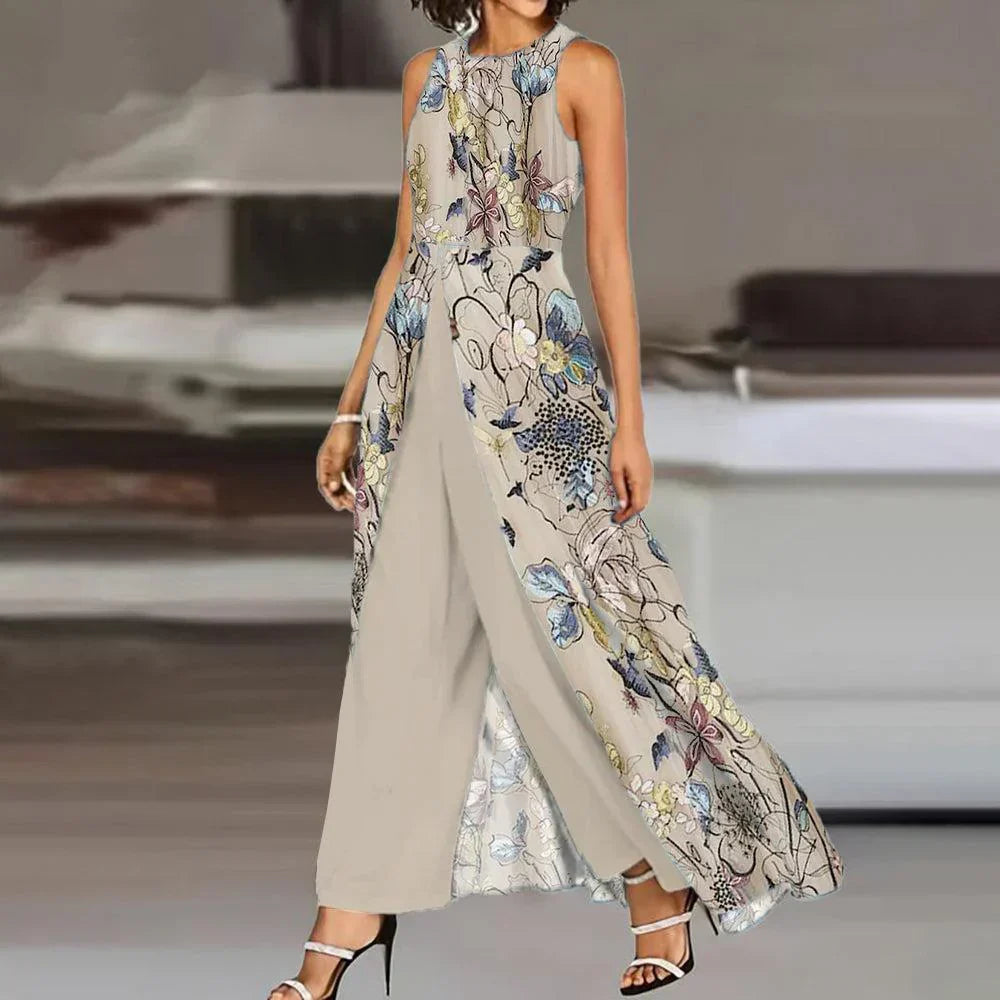 Levoire | Élégance Flora Chic Ensemble Deux Pièces 2XL