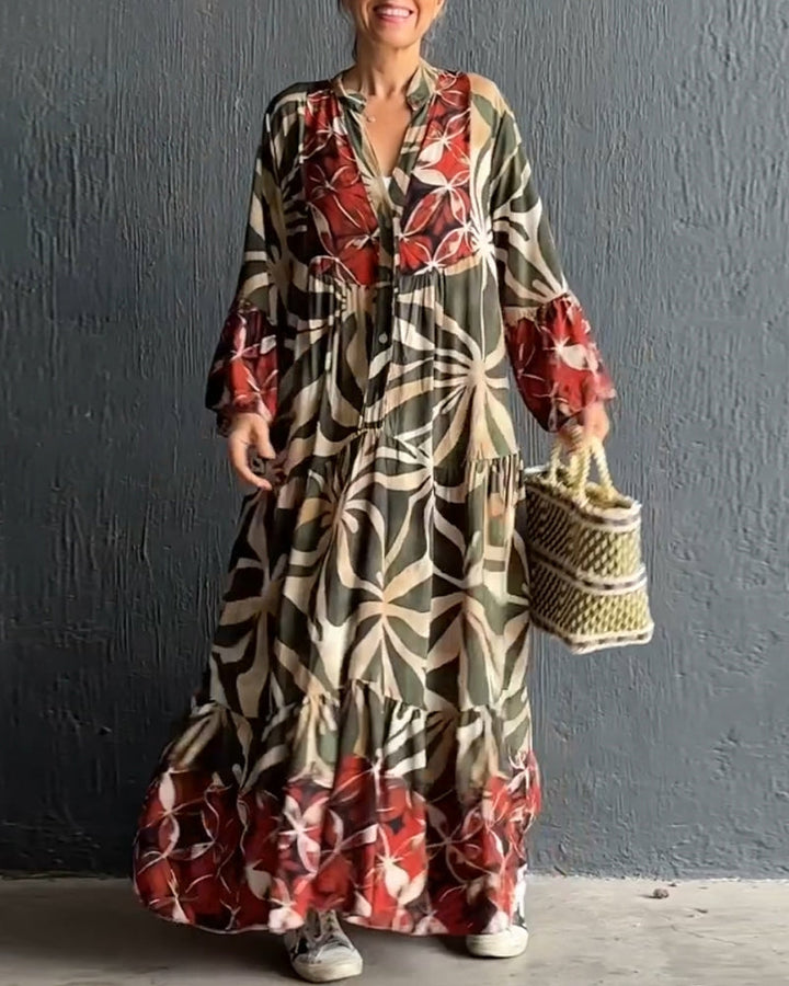 Levoire | Robe Longue À Fleurs