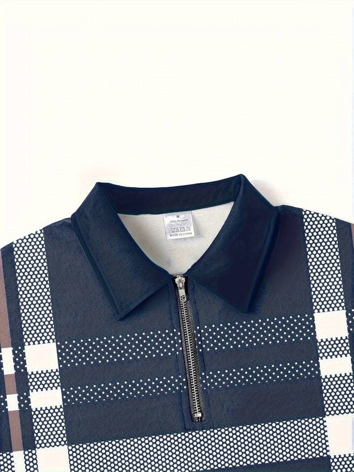 Levoire | Chemise De Golf Rouge À La Mode Dans Le Style De Rue