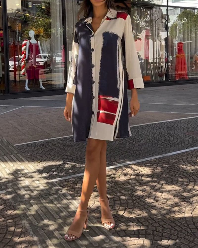 Levoire | Robe Avec Détails De Boutons Et Fentes