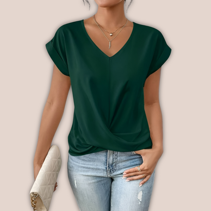 Levoire | Chemise D'Été Décontractée Avec Décolleté En V