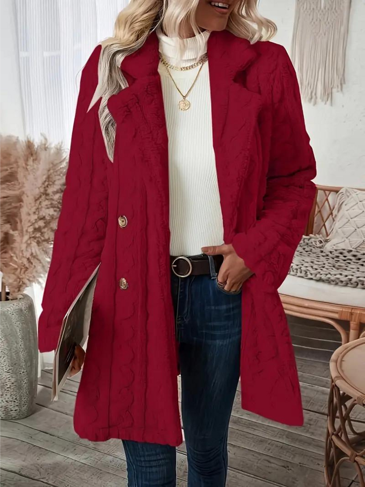 Levoire | Manteau En Tricot Confortable Rot