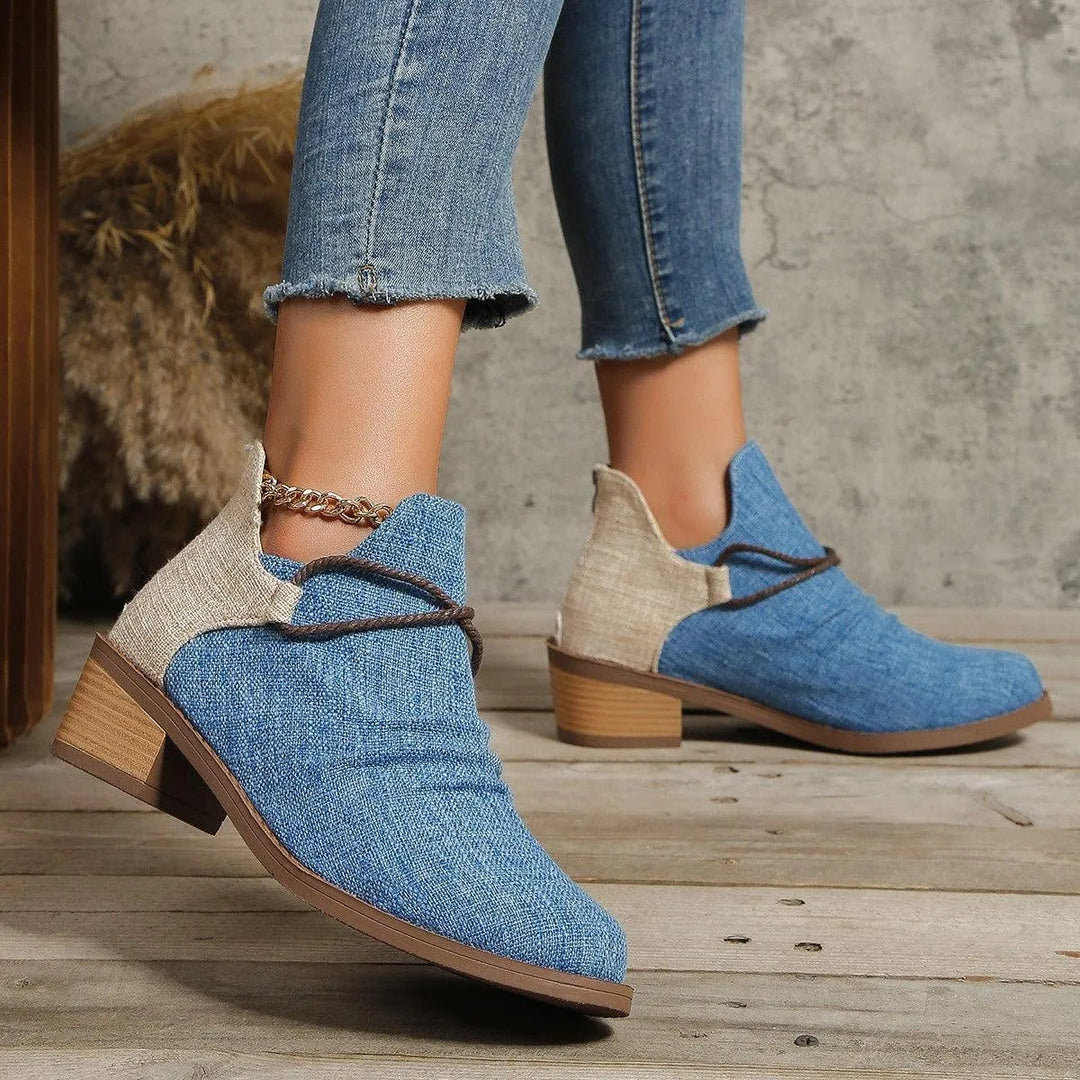 Levoire | Bottes en cuir vintage