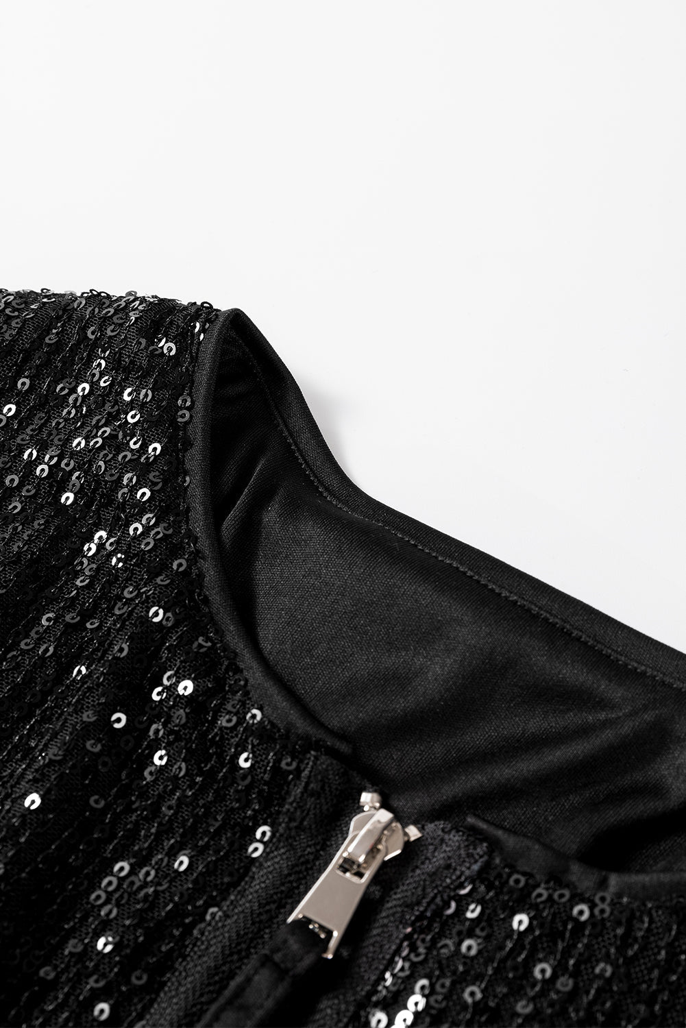 Levoire | Veste À Paillettes Noire